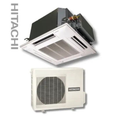 Hitachi Cassette Cassette HITACHI Inverter 12K 12 000 BTU — Climatiseur Cassette Inverter