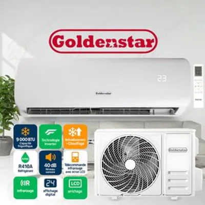 Goldenstar 12 000 BTU — Climatiseur Mural Inverter