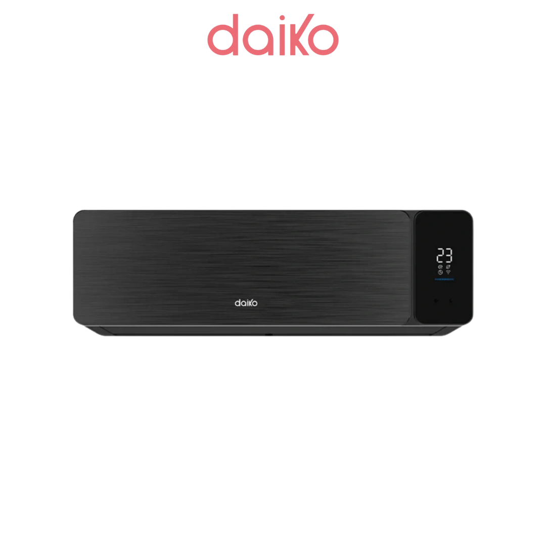 Daiko Climatiseur 9000 BTU –Froid Et Chaud–Noir