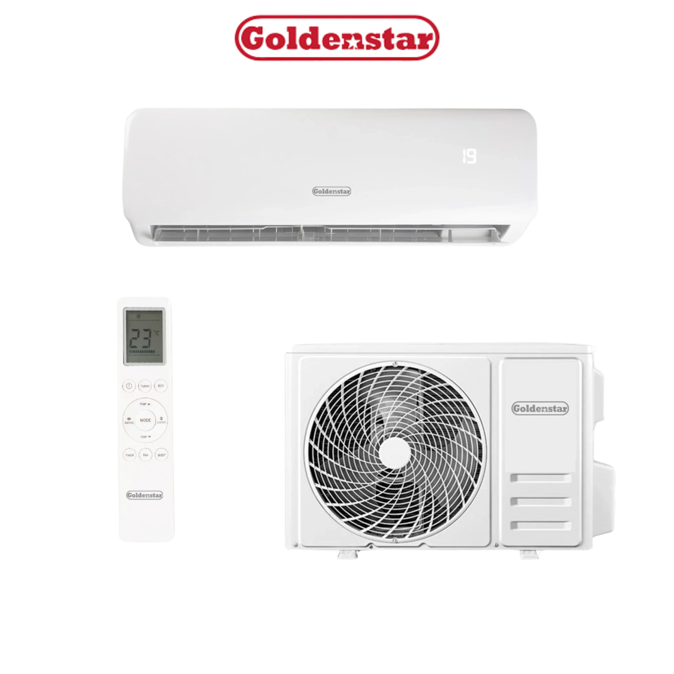 Climatiseur Goldenstar KW-INV-18 18000 BTU Inverter – Mural Silencieux Économique