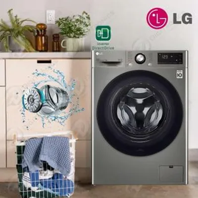 LG F2V3HYPKP 7 kg — Machine à laver Front-load Inverter