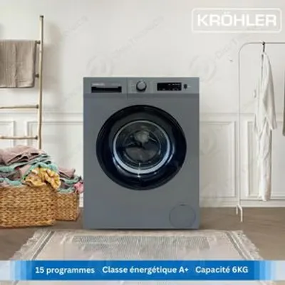 Krühler KFL61SKV 6 kg — Machine à laver Front-load