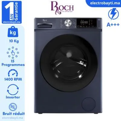 Roch MAL10FLZINV 10 kg — Machine à laver Front-load Inverter